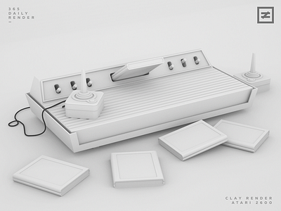 Clay Render - Atari 2600