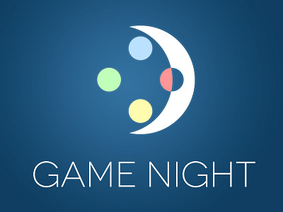 Game Night - Call for Artists call for artists controller game night gaming logo moon night video games