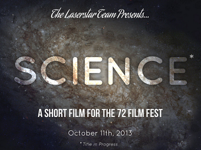 Science 72 film film fest laserstar movie science space