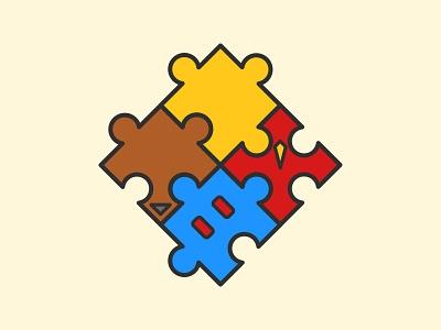 Bear, Bird & Jiggy banjo kazooie gaming icon jigsaw puzzle