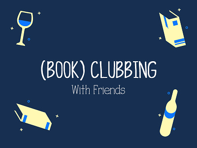(Book) Clubbing With Friends album art books club friends icons podcast reading