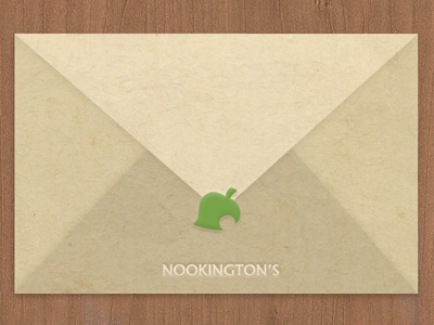 Invite to Nookington's animal crossing kyle decker nookingtons texture