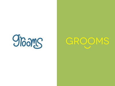 Personal Logo branding grooms logo personal