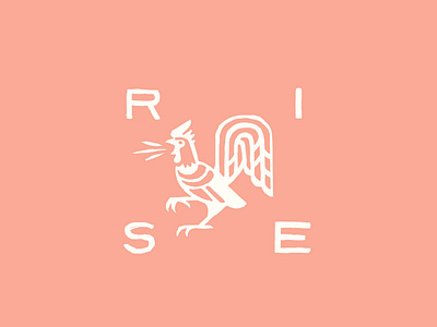 RISE - Rising Rooster - Alt logo + T-shirt