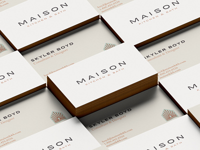 Maison Kitchen & Bath - Branding Expanded art direction brand design branding branding concept design emblem graphic design hang tags home house house icon identity identitydesign interior design kitchen logo logo design poster water