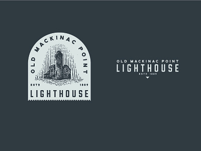 Michigan State Parks - Logos Pt I. art direction branding design emblem graphic design lighthouse logo michigan parks state park
