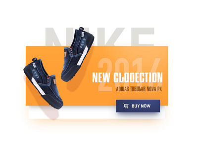 The design of the shoe blue buy card e commerce flat nike orang shadow shoes shop ui yellow