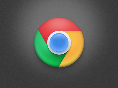 chrome icon beautful chrome circle color glass google icon revision texture