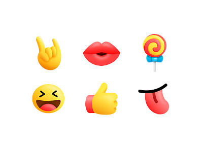 emoji emoji expression face icon icons red yellow
