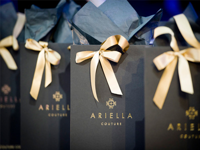 Bags Turned Out Well... bag packaging product black gold luxury fashion