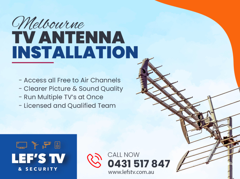 Melbourne TV Antenna Installation by Chillitrends on Dribbble