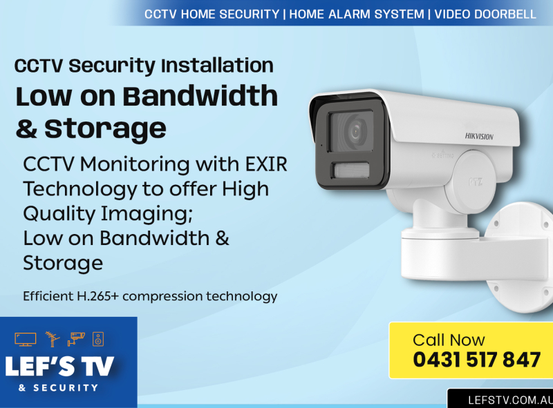 Low bandwidth sales security camera