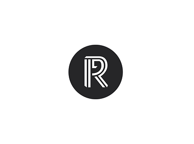 R G brand branding icon illustrator symbol typogaphy
