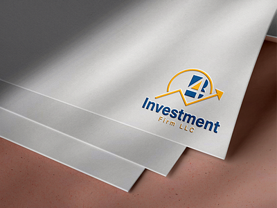 Investment Logo 3d branding branding design design graphic design illustration logo logo design vector