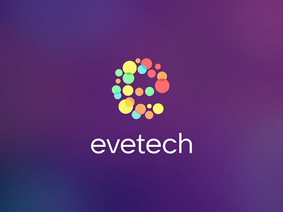 Evetech branding identity logo logotype mark monogram sign typogaphy