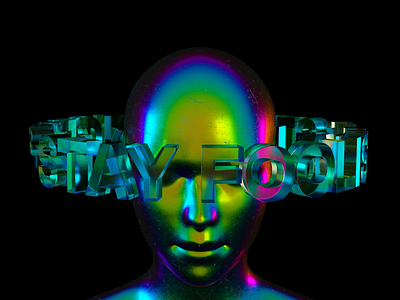 Stay Hungry 3d 3d art animation c4d digital art experiment render typography