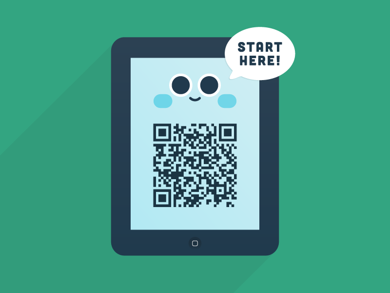 QR Code Scavenger Hunt by Errol Hoffman for Teach Starter on Dribbble