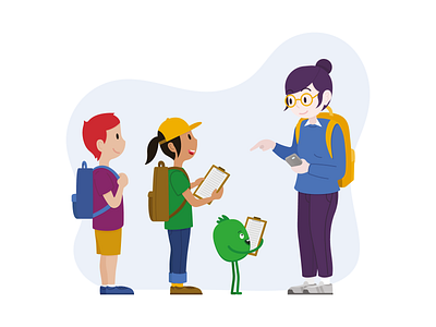 Teach Starter App Features - Offline Resources education education app illustration teach starter vectors