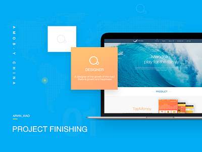 Amoby Website design project ue ui web website design
