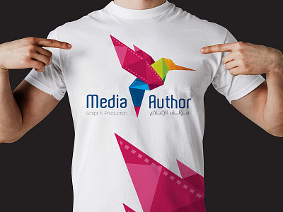Media Author - KSA brand branding color designer egypt illustratios logo logos