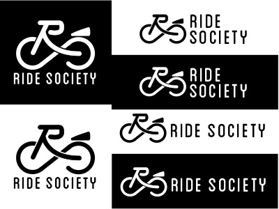 Ride Society bicycle fitness logo ride