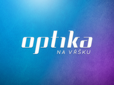 optika brand branding corporate font logo optic type typeface