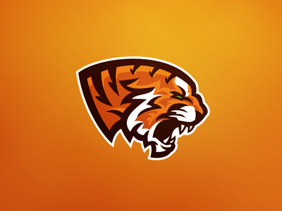 Tiger Mascot animal athletics brand football graphic identity illustration logo mascot sport sport logo tiger