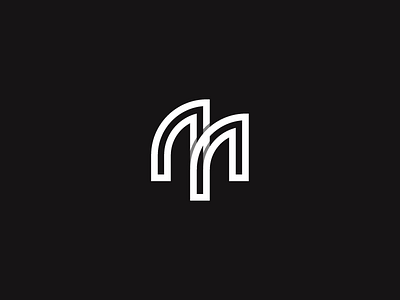 M Mark design graphic identity letter logo m mark monogram simple symbol type typography