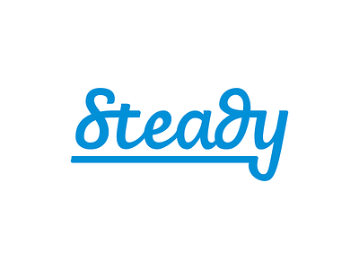 Steady design hand drawn hand lettering lettering logo logotype pencil sketch type typeface typography