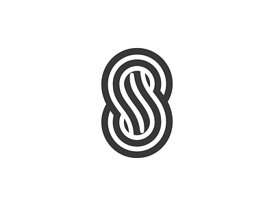 8 mark 8 letter logo logotype mark monogram s symbol typhography