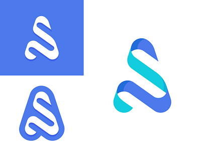 Letter Sa Logo Designs Themes Templates And Downloadable Graphic Elements On Dribbble