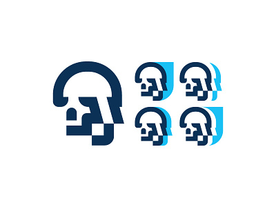 Skull brand identity darth vader face for sale graphic design icon identity symbol mark design skull head logo star wars