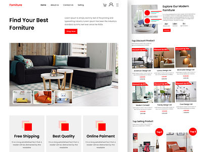 Forniture Landing Page