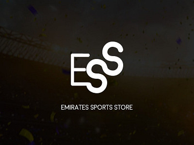 Emirates Sports Store. branding logo