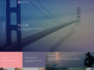 My life web site branding graphic design illustration logo uiux