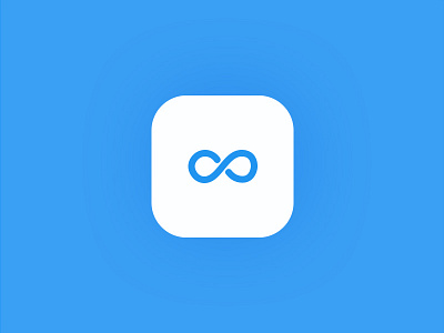 Infinity Icon app apple icon ios ui ux