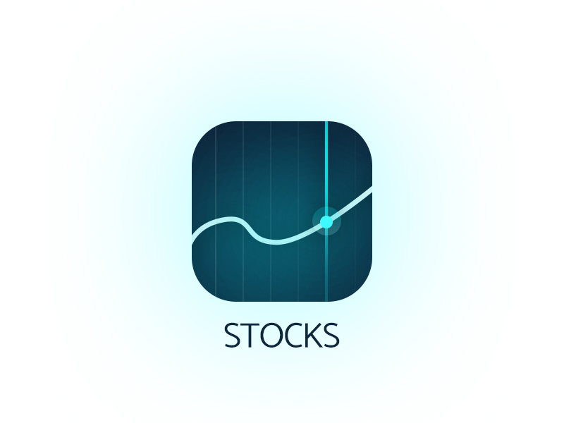 Stocks Icon by Bashar Louzon on Dribbble