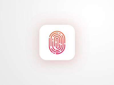 Touch App Icon android app apple desginthinking design icon ios ios10 ui ux