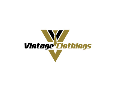 VINTAGE CLOTHING _ a logo design