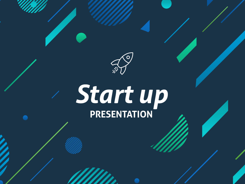 Start up Presentation template by Alex on Dribbble