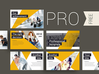 PRO presentation template annual report create creative icon illustration infographic keynote powerpoint presentation slide template