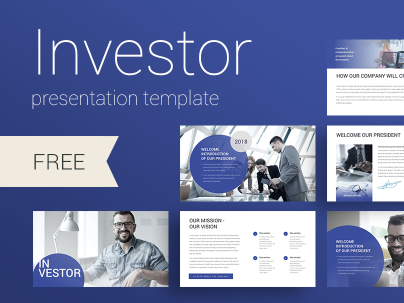 presentation for investors template