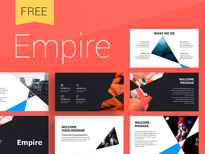 Empire presentation Template annual report brand create creative design icon icons infographic keynote powerpoint presentation slide template ui ux