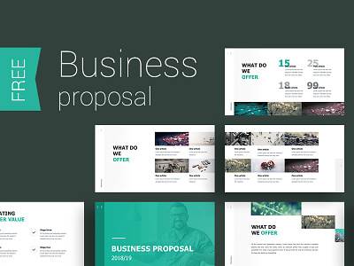 Proposal presentation Template annual report create design icon infographic keynote powerpoint presentation slide template ui