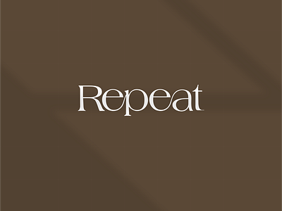 Repeat Logo Design