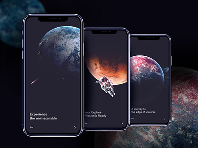 Project Galaxy With Affinity Designer affinity designer app design design digital planet ui universe vector