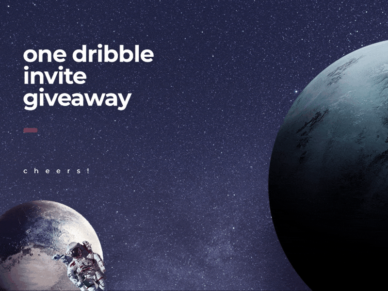 Dribble Invite Giveaway! adobe photoshop design digital dribble dribble invite dribbleartist fun ui