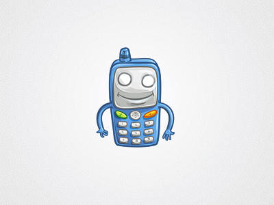 Blue Phone blue icon phone vector