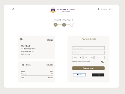 Credit Card Checkout creadit card checkout daily ui challenge dailyui design ui uiux design ux webdesign