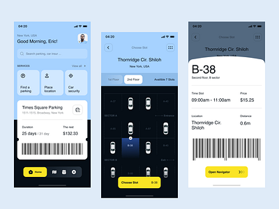 eParking | Parking mobile application